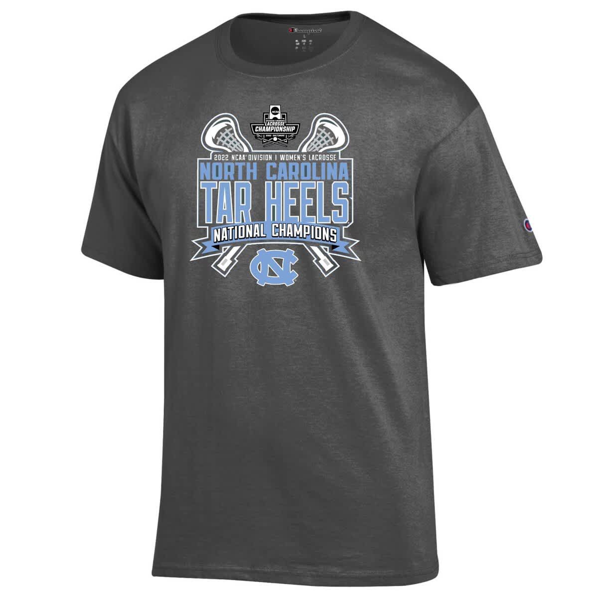 NCAA ed North Carolina Tar Heels 2022 NCAA Lacrosse National s Locker Room T-Shirt