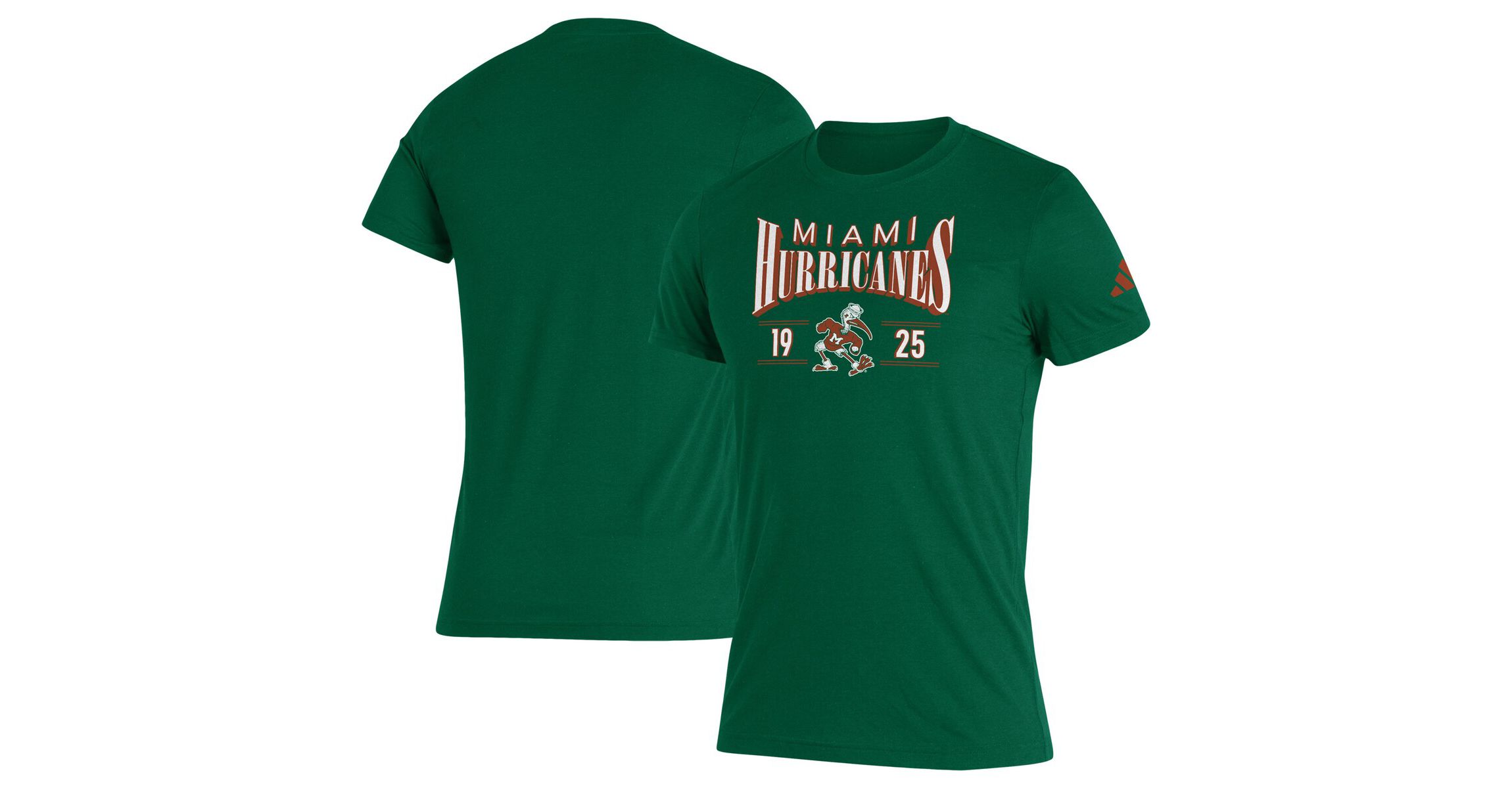Miami (FL) Hurricanes NCAA Miami Hurricanes Along The Shadow Tri-Blend T-Shirt