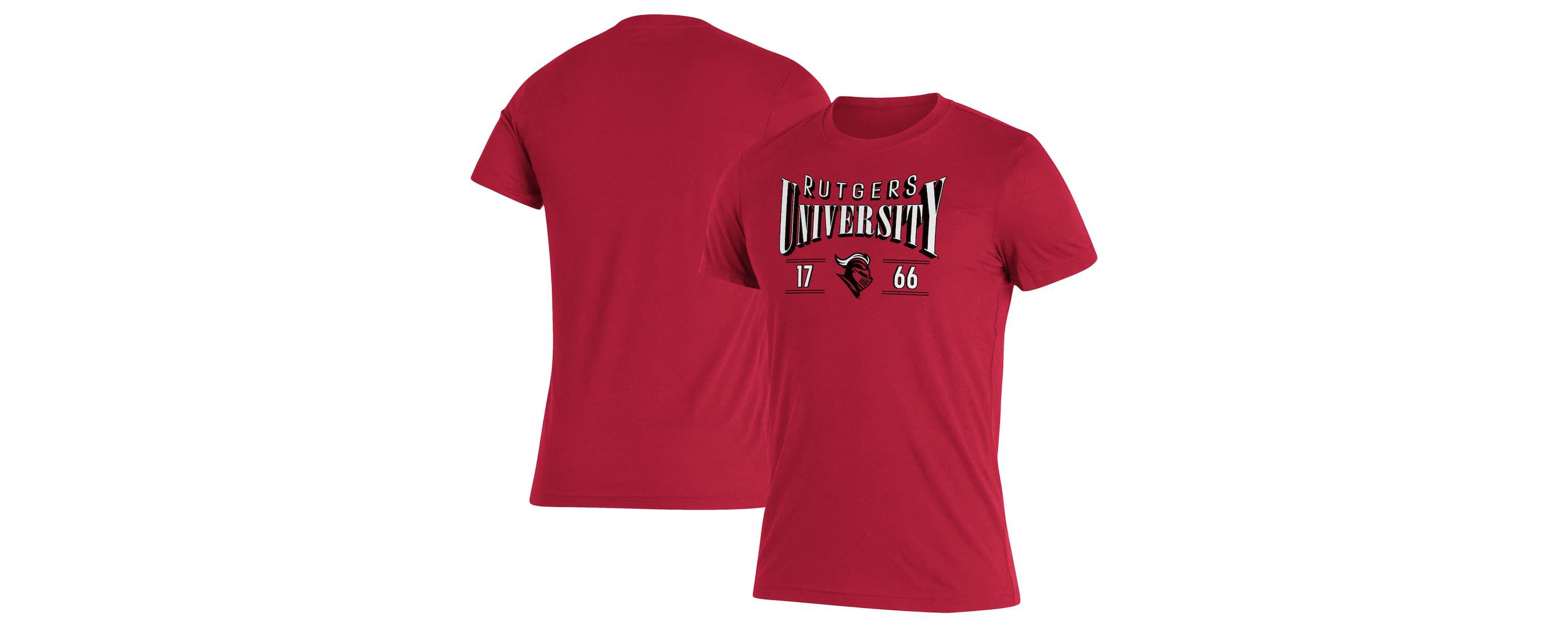 Rutgers Scarlet Knights NCAA Rutgers Knights Along The Shadow Tri-Blend T-Shirt