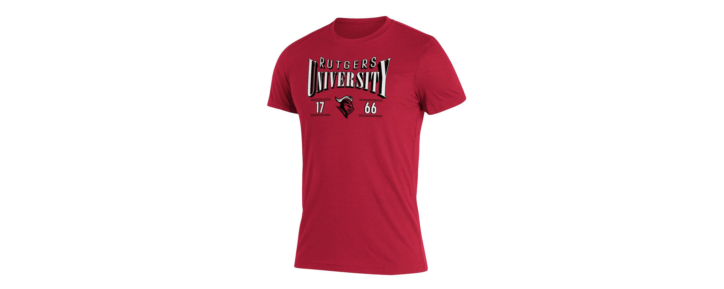 Rutgers Scarlet Knights NCAA Rutgers Knights Along The Shadow Tri-Blend T-Shirt