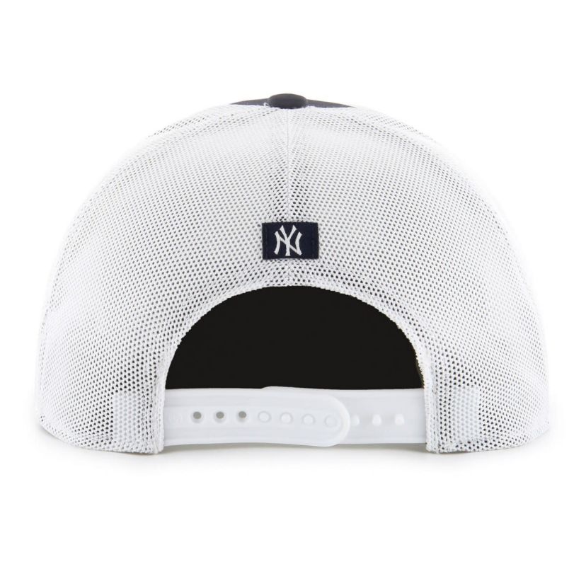 MLB Navy/White New York Yankees Spring Training Burgess Trucker Adjustable Hat