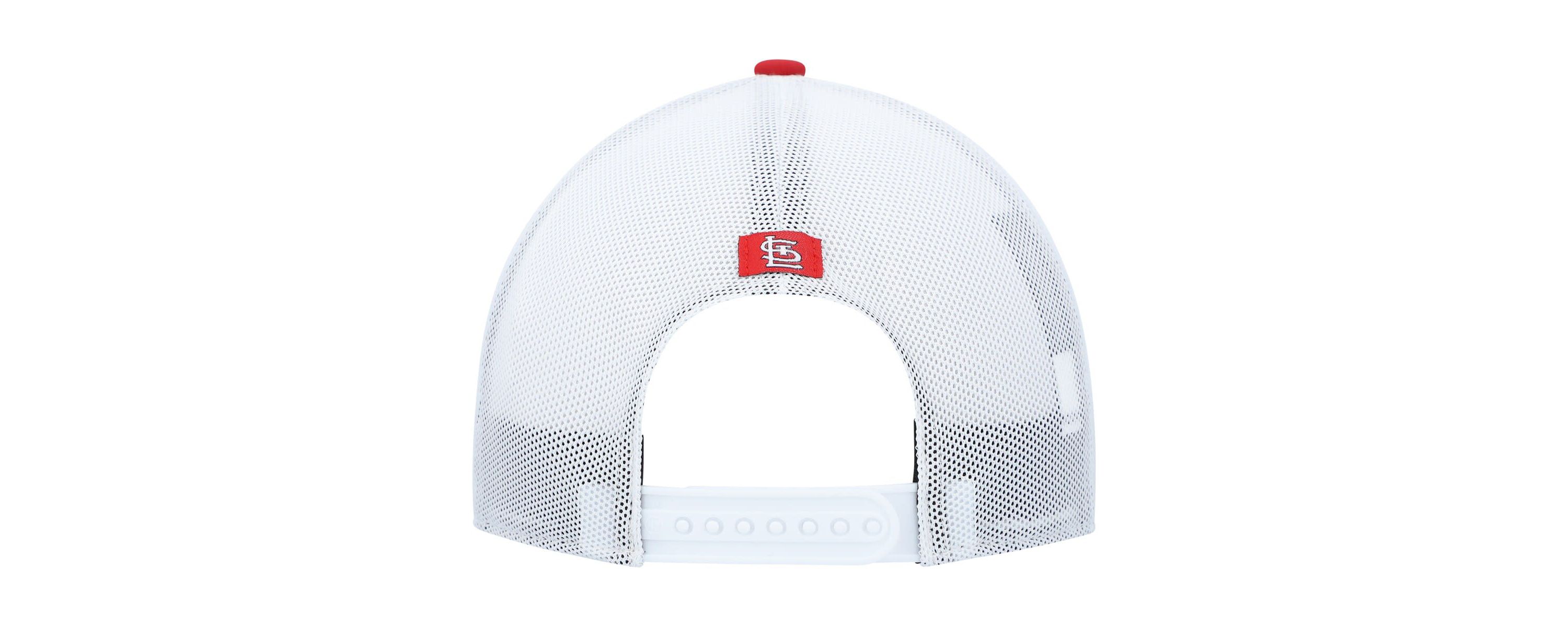 MLB Red/White St. Louis Cardinals Spring Training Burgess Trucker Adjustable Hat