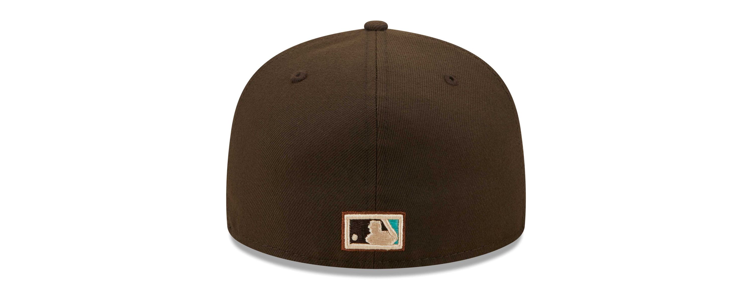 MLB Brown/Mint New York Yankees Walnut 59FIFTY Fitted Hat