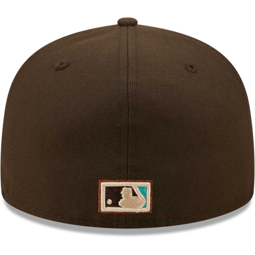 MLB Brown/Mint New York Yankees Walnut 59FIFTY Fitted Hat