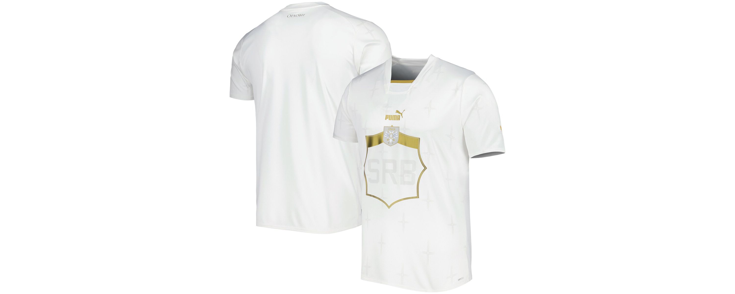 Soccer National Teams Serbia National Team 2022/23 Away Replica Jersey