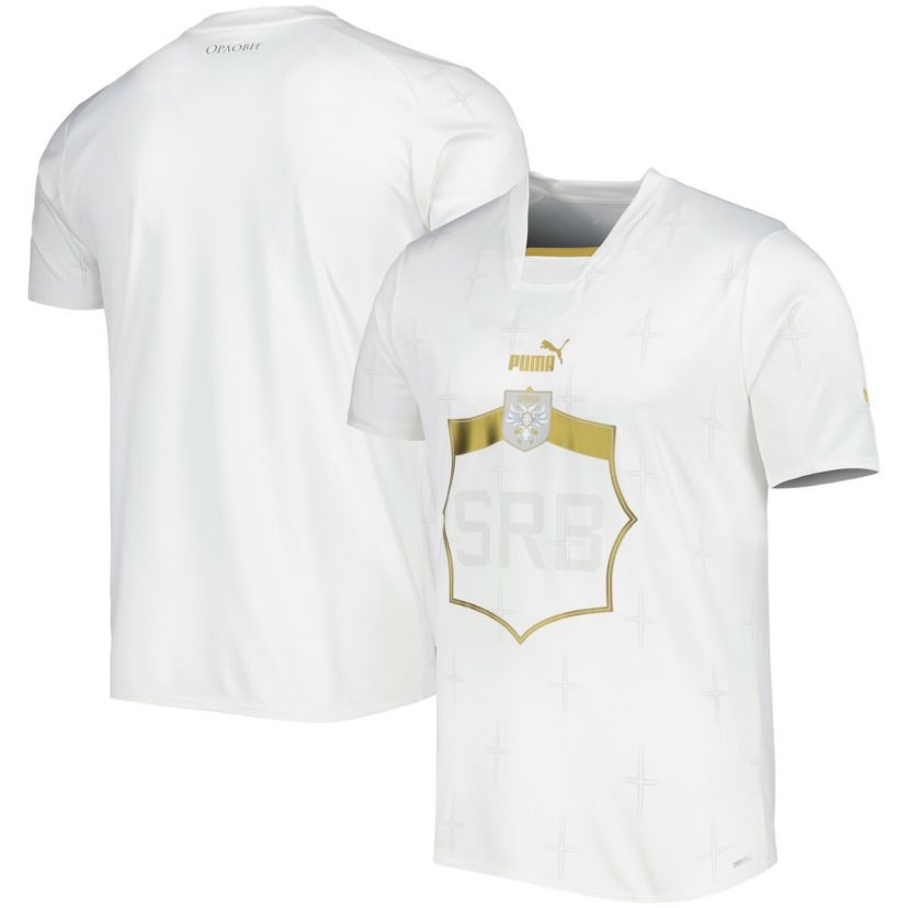 Soccer National Teams Serbia National Team 2022/23 Away Replica Jersey