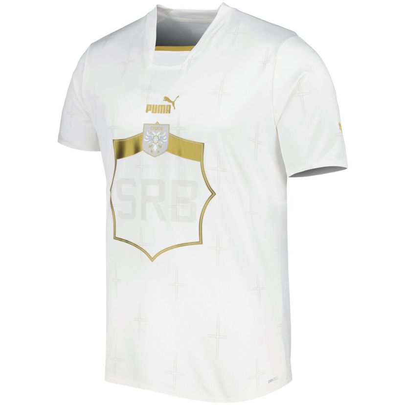 Soccer National Teams Serbia National Team 2022/23 Away Replica Jersey