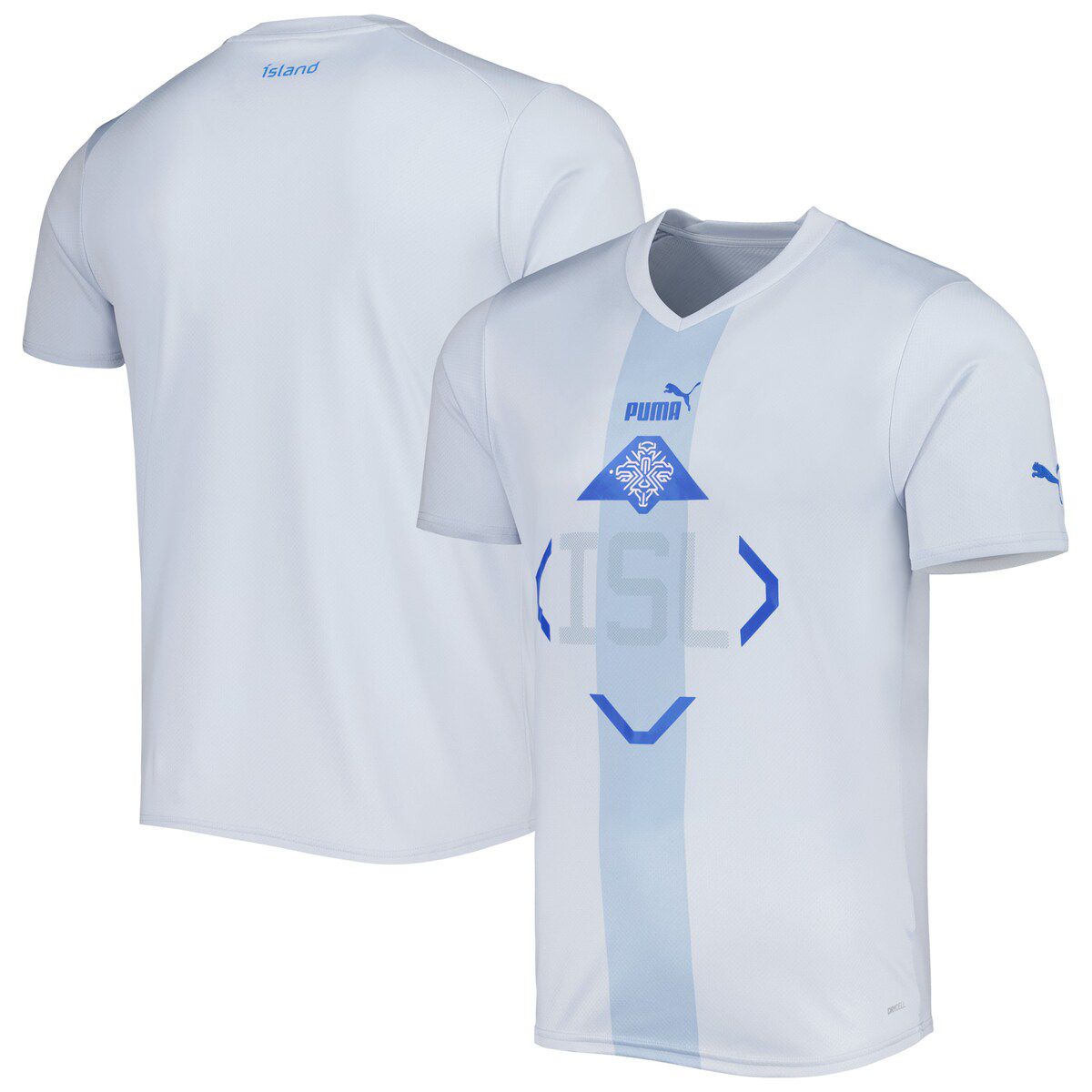 Soccer National Teams Iceland National Team 2022/23 Away Replica Jersey