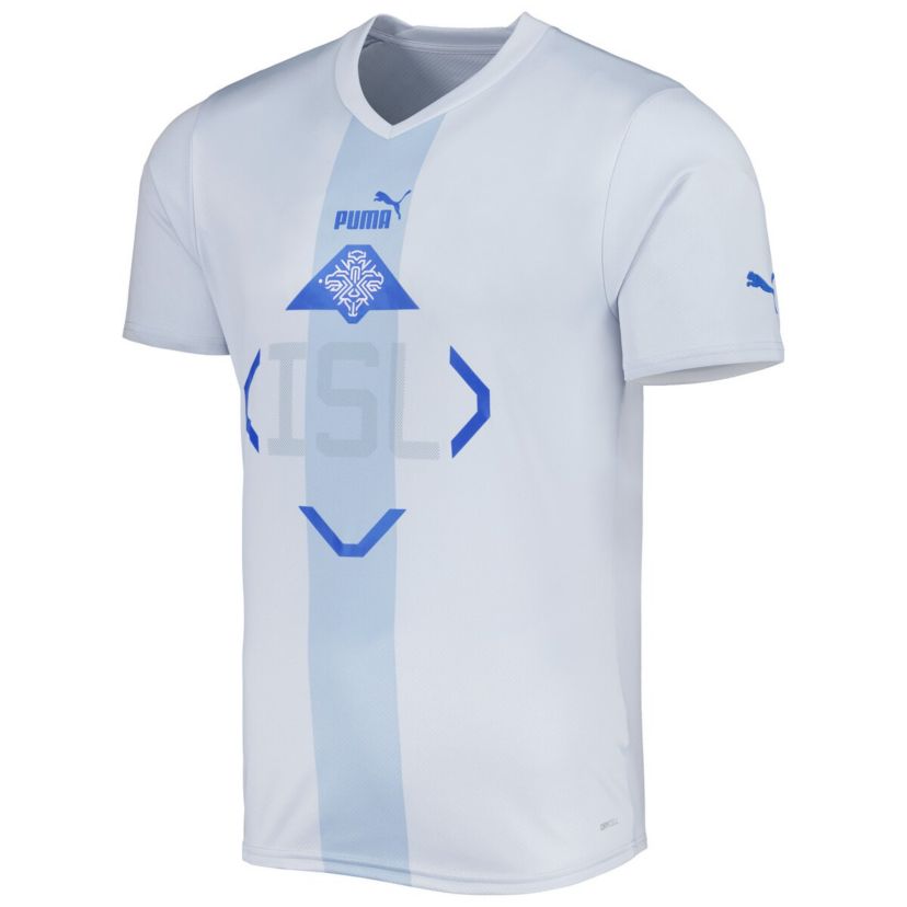 Soccer National Teams Iceland National Team 2022/23 Away Replica Jersey