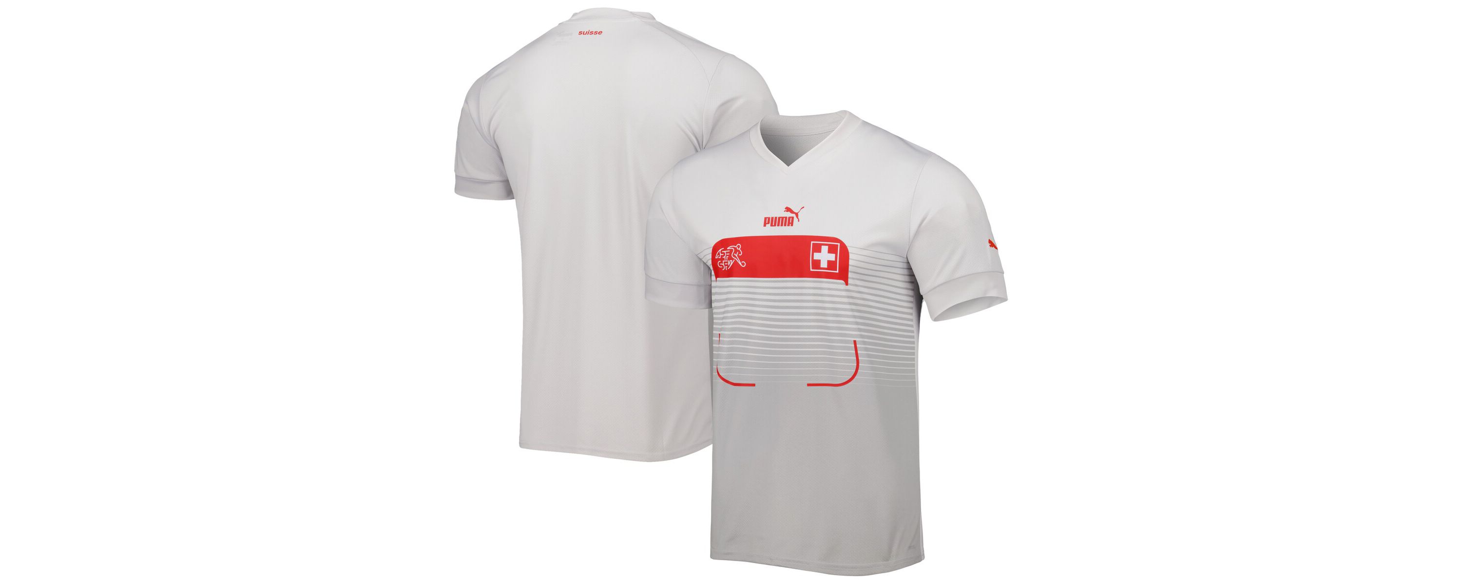 Soccer National Teams Switzerland National Team 2022/23 Away Replica Jersey