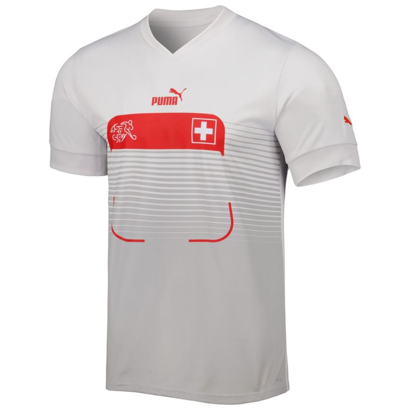 Soccer National Teams Switzerland National Team 2022/23 Away Replica Jersey