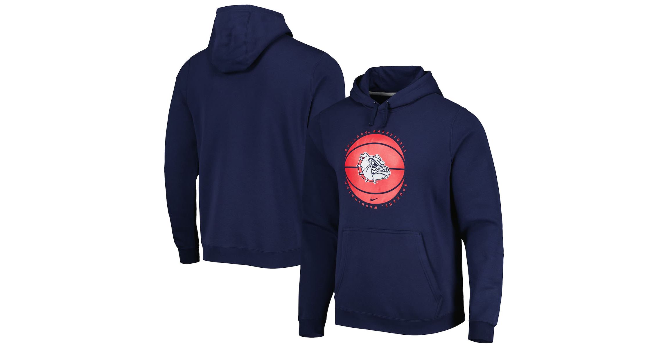 Gonzaga University Bulldogs NCAA Nike Gonzaga Bulldogs Basketball Pullover Hoodie
