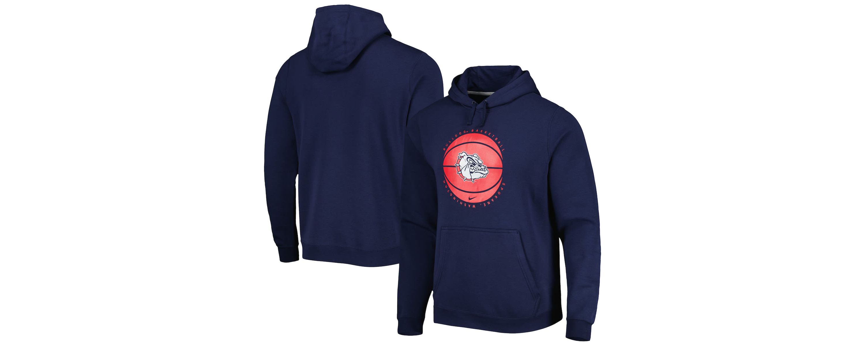 Gonzaga University Bulldogs NCAA Nike Gonzaga Bulldogs Basketball Pullover Hoodie