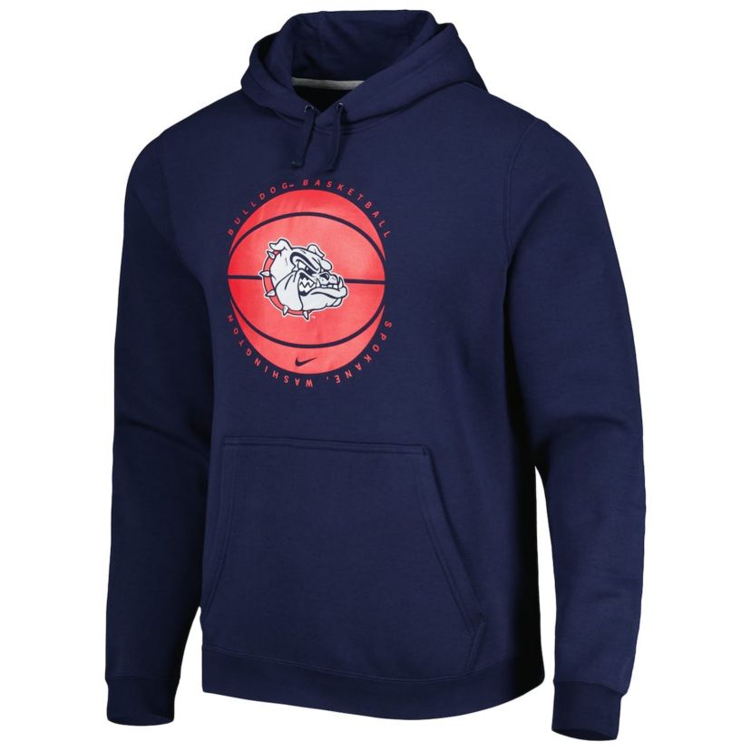 Gonzaga University Bulldogs NCAA Nike Gonzaga Bulldogs Basketball Pullover Hoodie