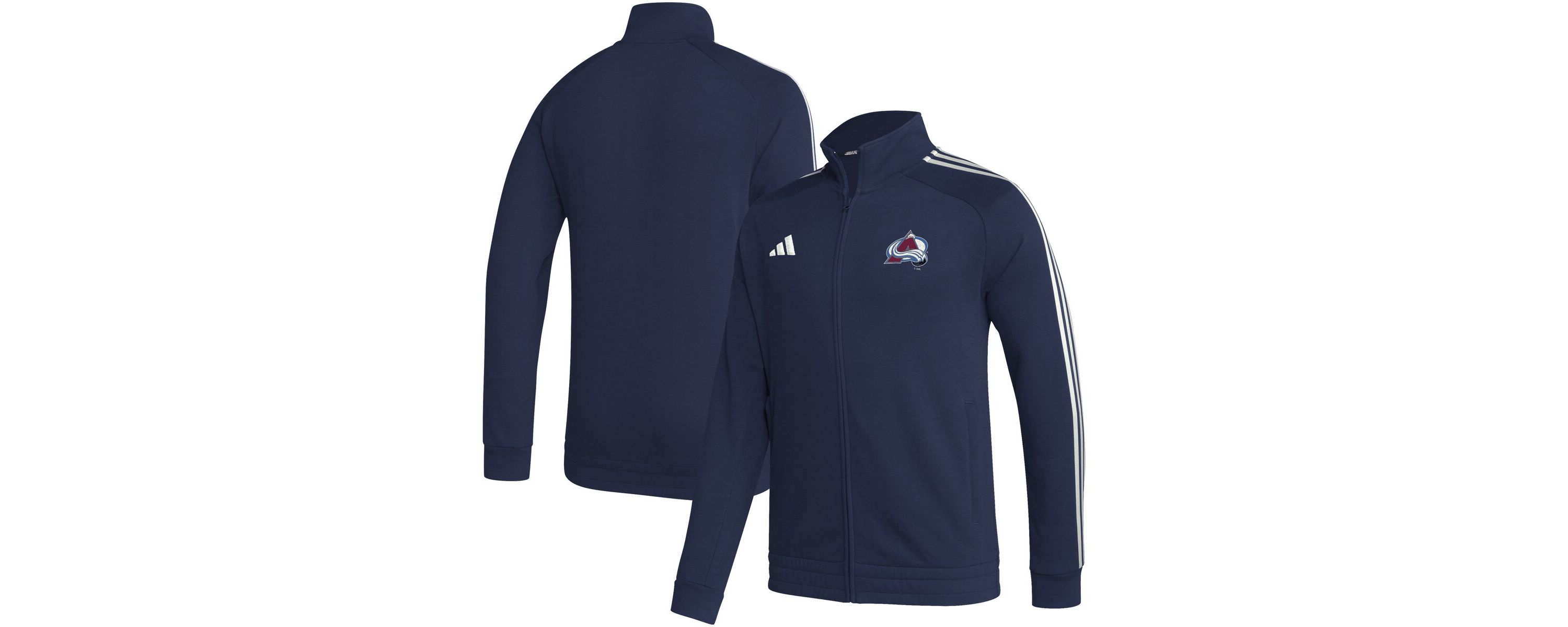 NHL Colorado Avalanche Raglan Full-Zip Track Jacket