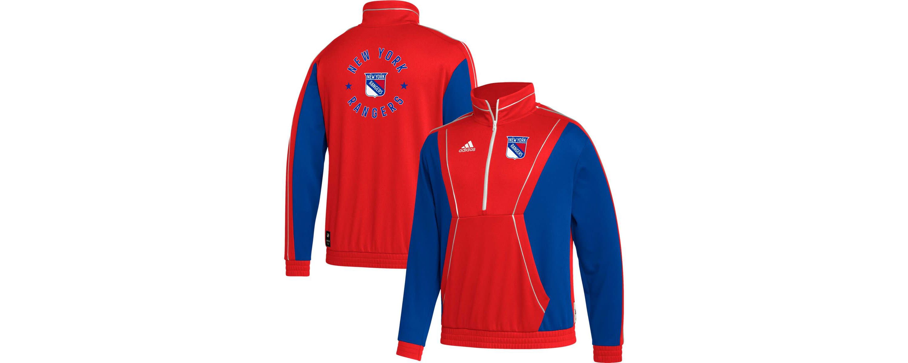 NHL New York Rangers Team Classics Half-Zip Jacket