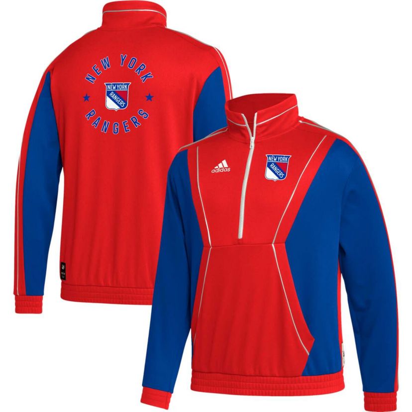 NHL New York Rangers Team Classics Half-Zip Jacket