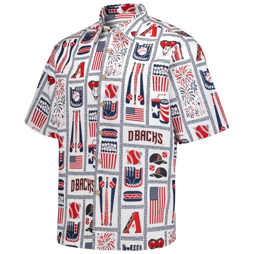 MLB Arizona Diamondbacks Americana Button-Up Shirt