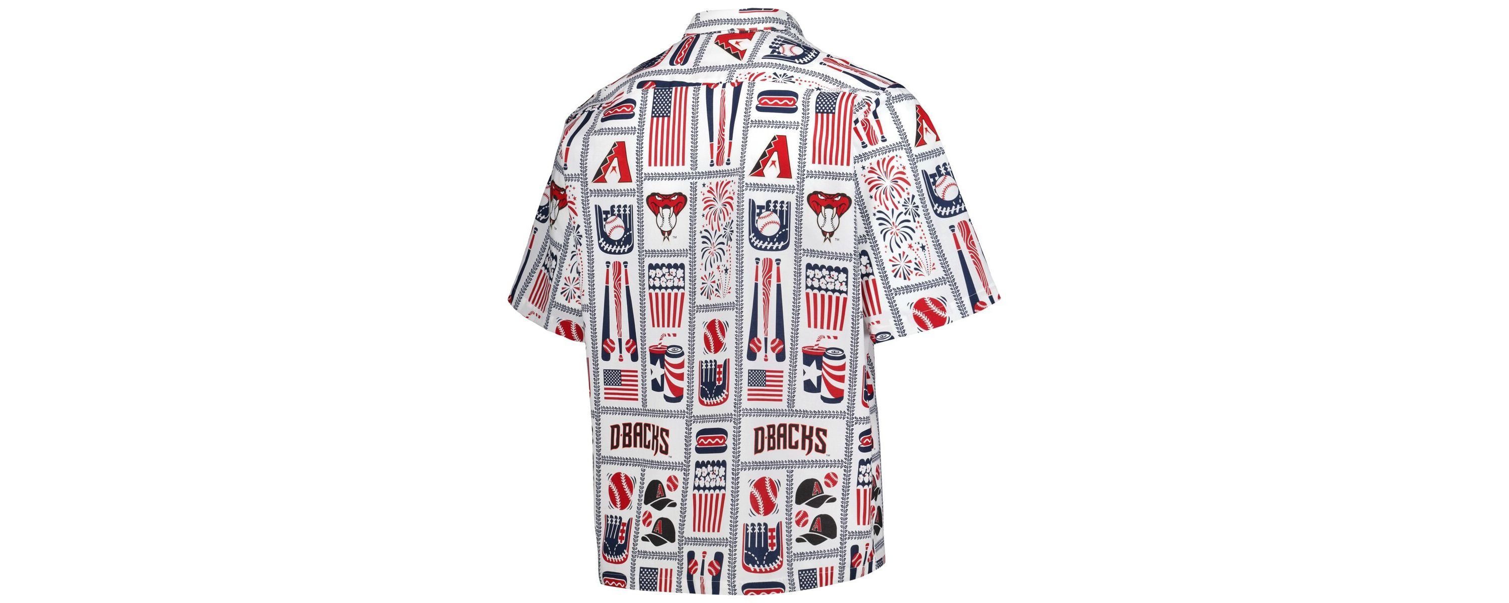 MLB Arizona Diamondbacks Americana Button-Up Shirt