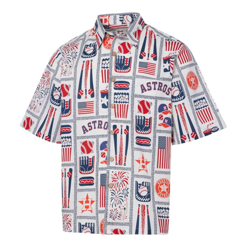 MLB Houston Astros Americana Button-Up Shirt