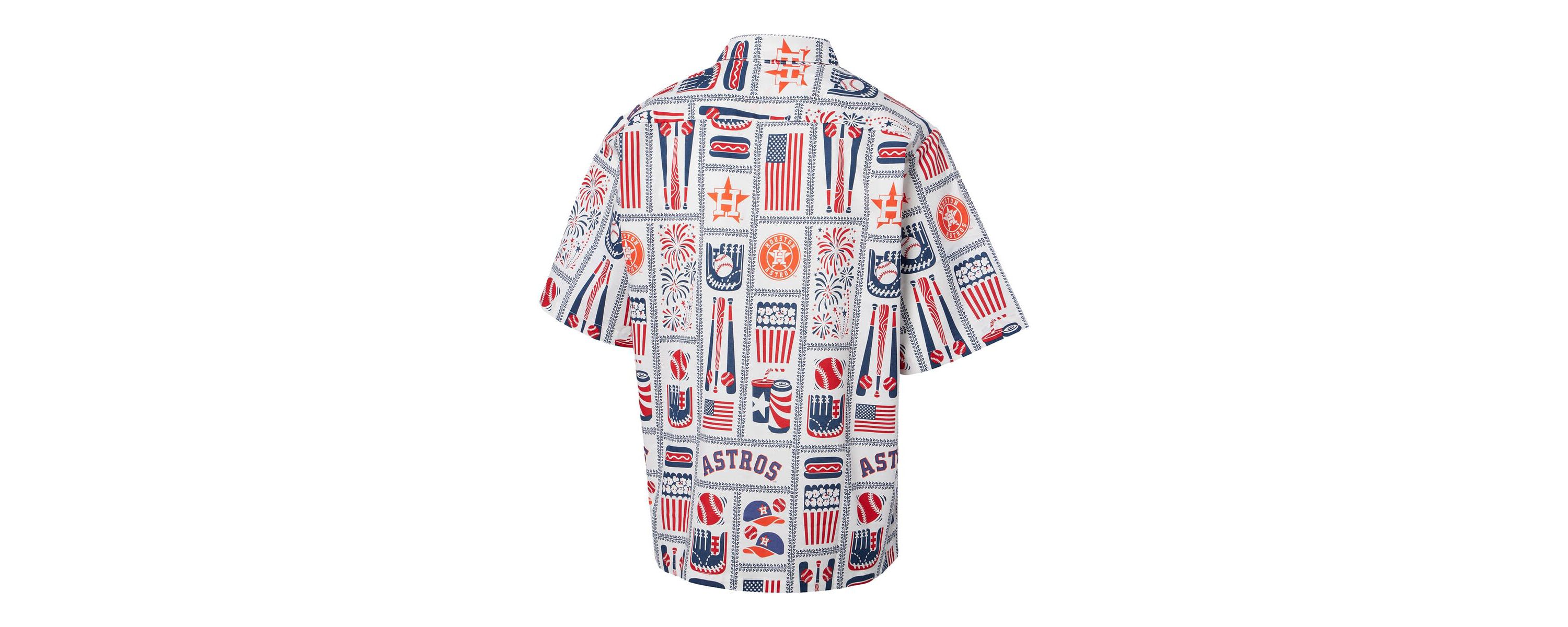 MLB Houston Astros Americana Button-Up Shirt