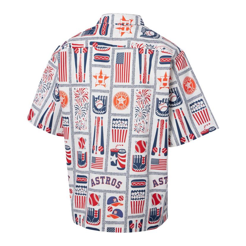 MLB Houston Astros Americana Button-Up Shirt