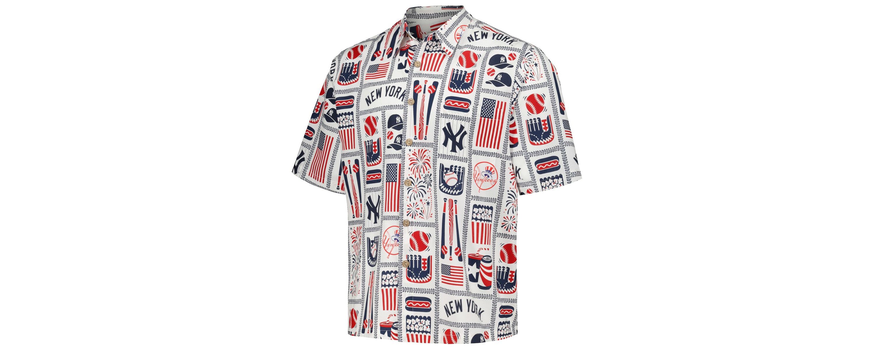 MLB New York Yankees Americana Button-Up Shirt