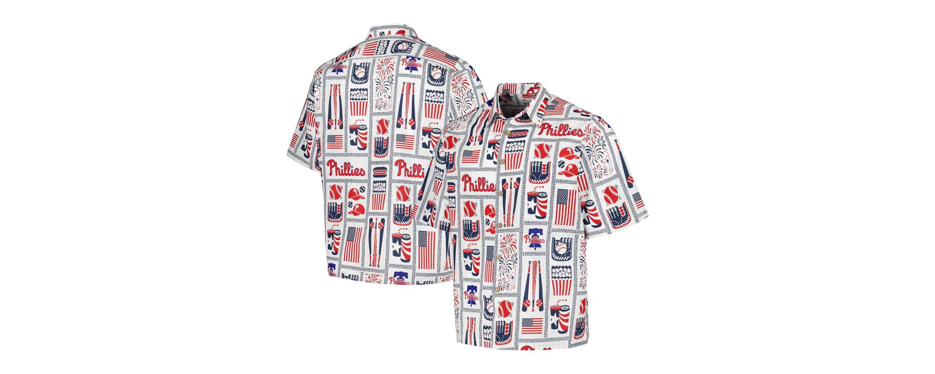 MLB Philadelphia Phillies Americana Button-Up Shirt