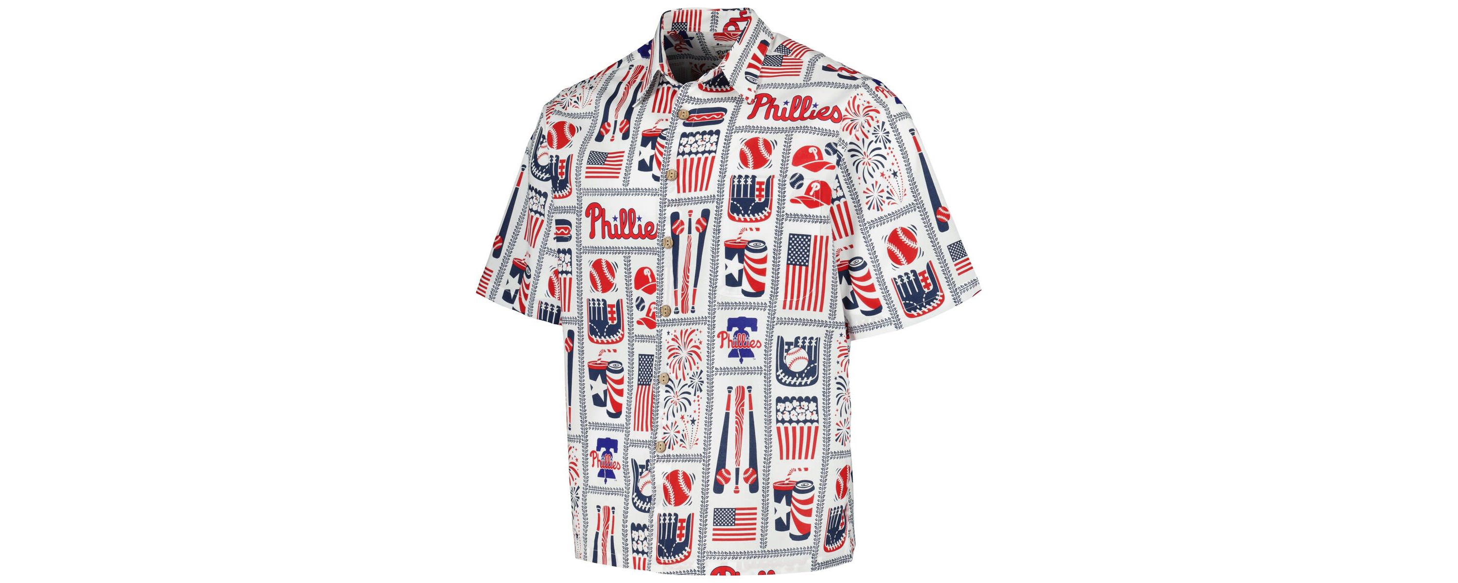 MLB Philadelphia Phillies Americana Button-Up Shirt