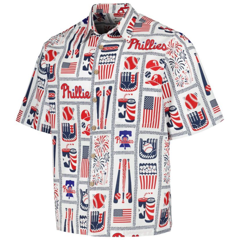 MLB Philadelphia Phillies Americana Button-Up Shirt