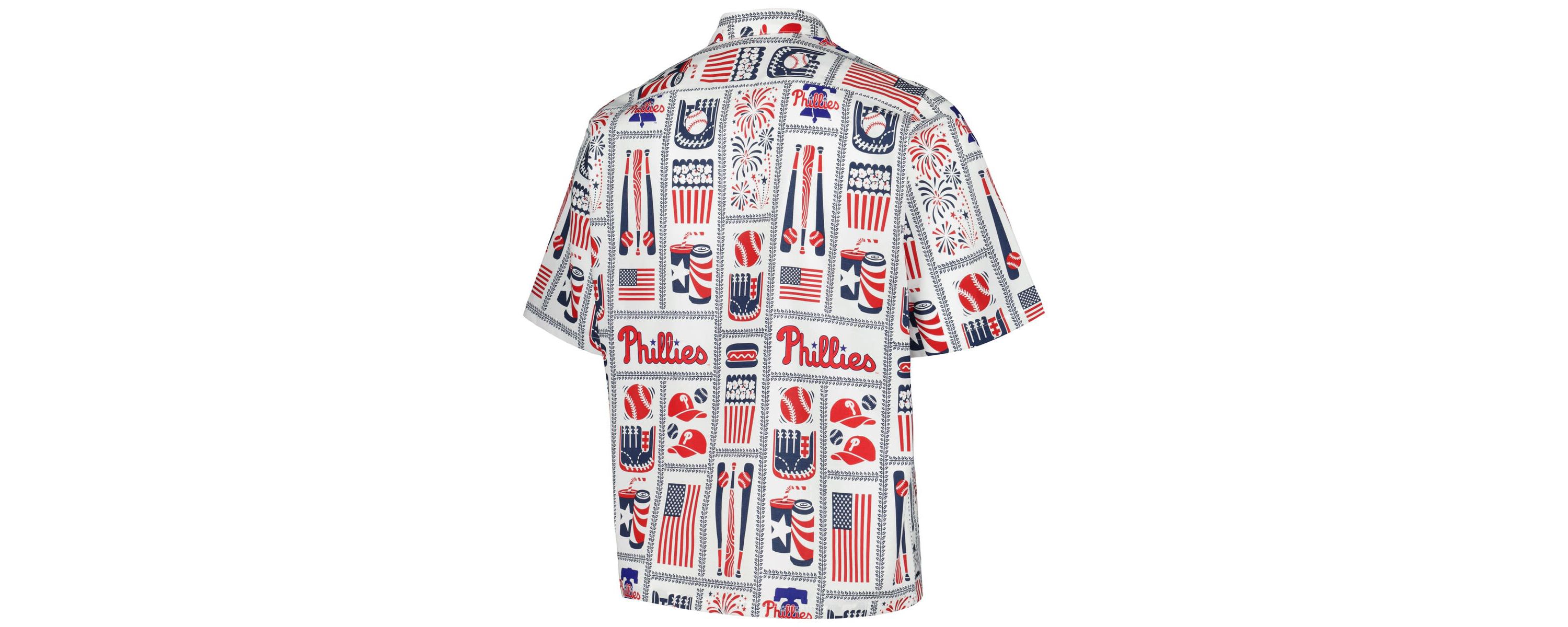 MLB Philadelphia Phillies Americana Button-Up Shirt