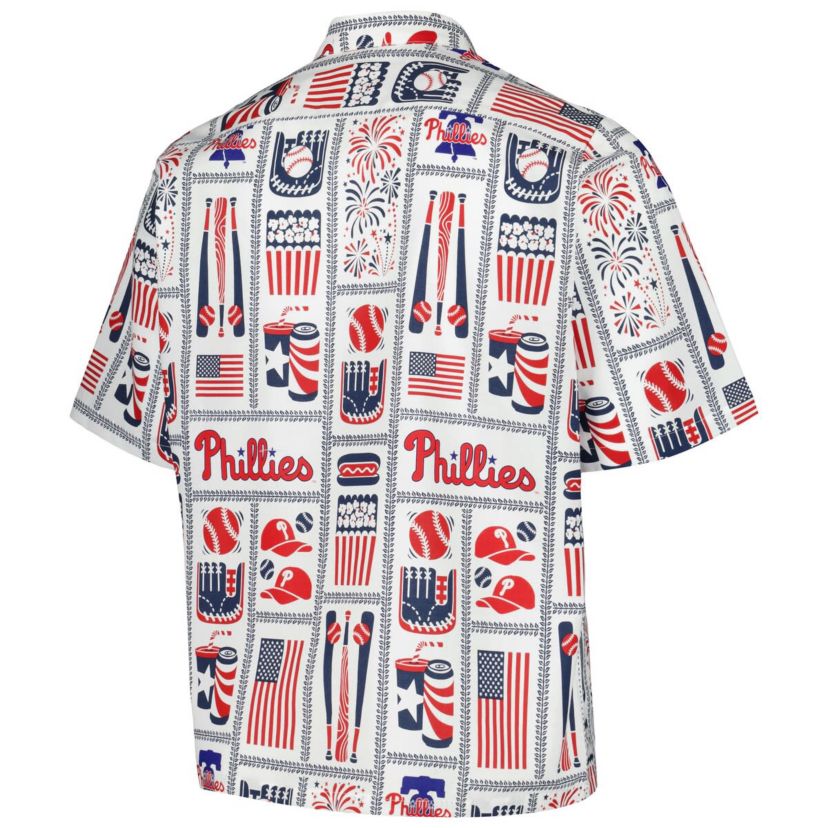MLB Philadelphia Phillies Americana Button-Up Shirt