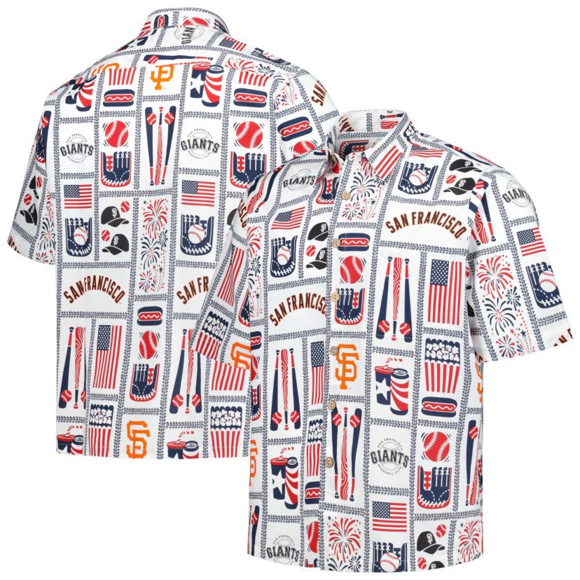 MLB San Francisco Giants Americana Button-Up Shirt