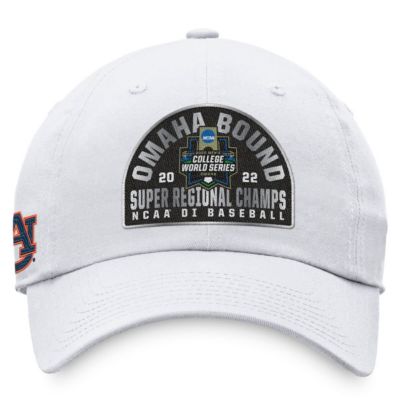 NCAA Auburn Tigers 2022 NCAA Baseball Super Regional s Locker Room Adjustable Hat