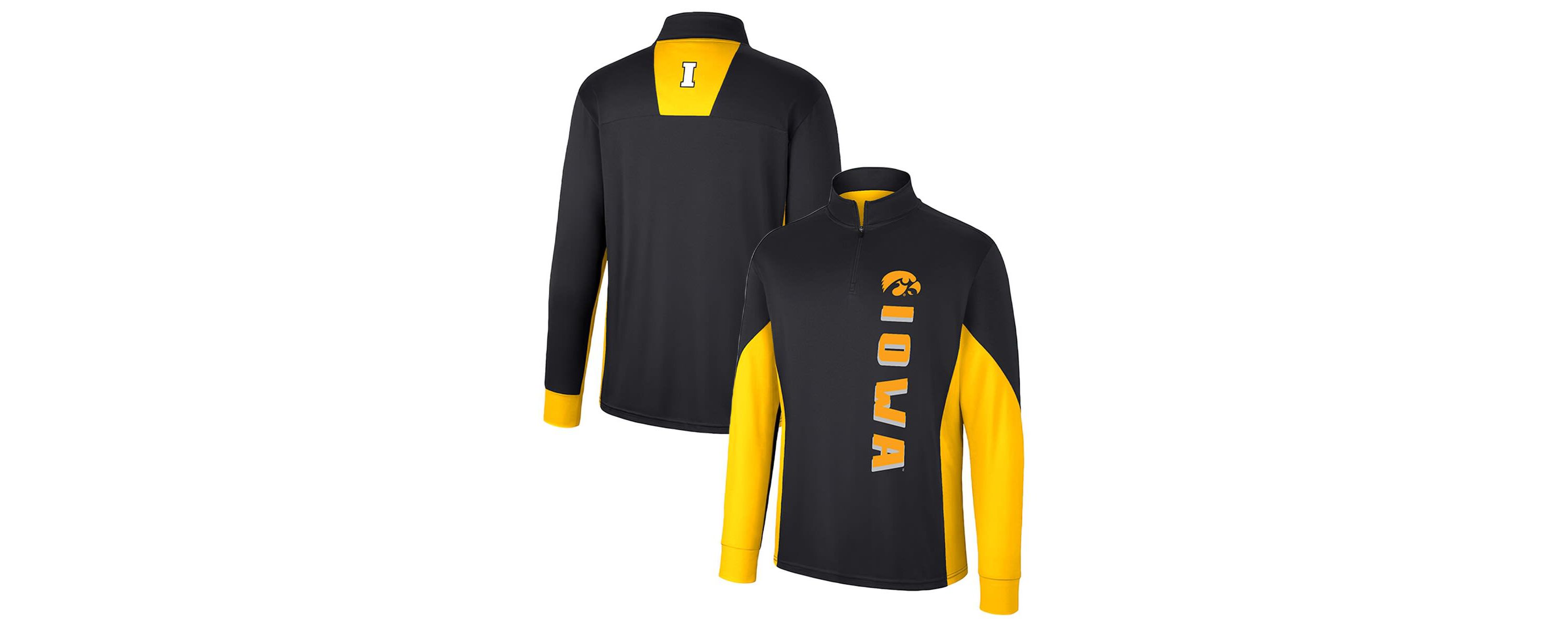 NCAA Iowa Hawkeyes Bart Quarter-Zip Windshirt