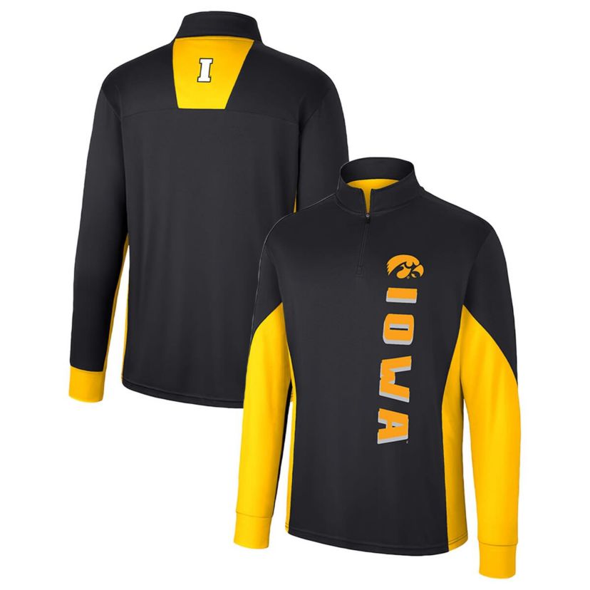 NCAA Iowa Hawkeyes Bart Quarter-Zip Windshirt