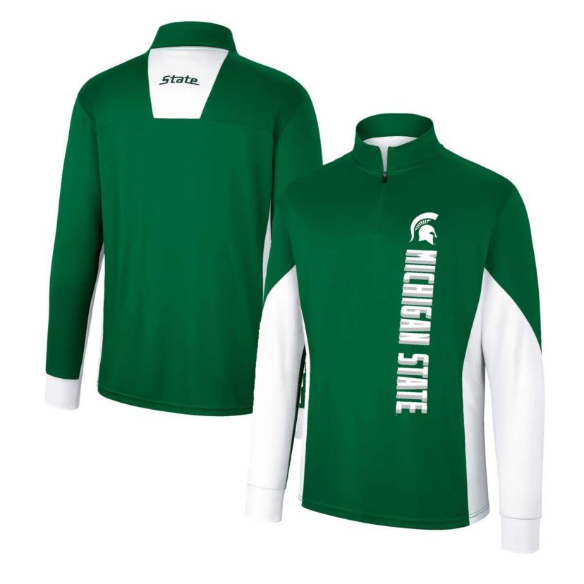NCAA Michigan State Spartans Bart Quarter-Zip Windshirt