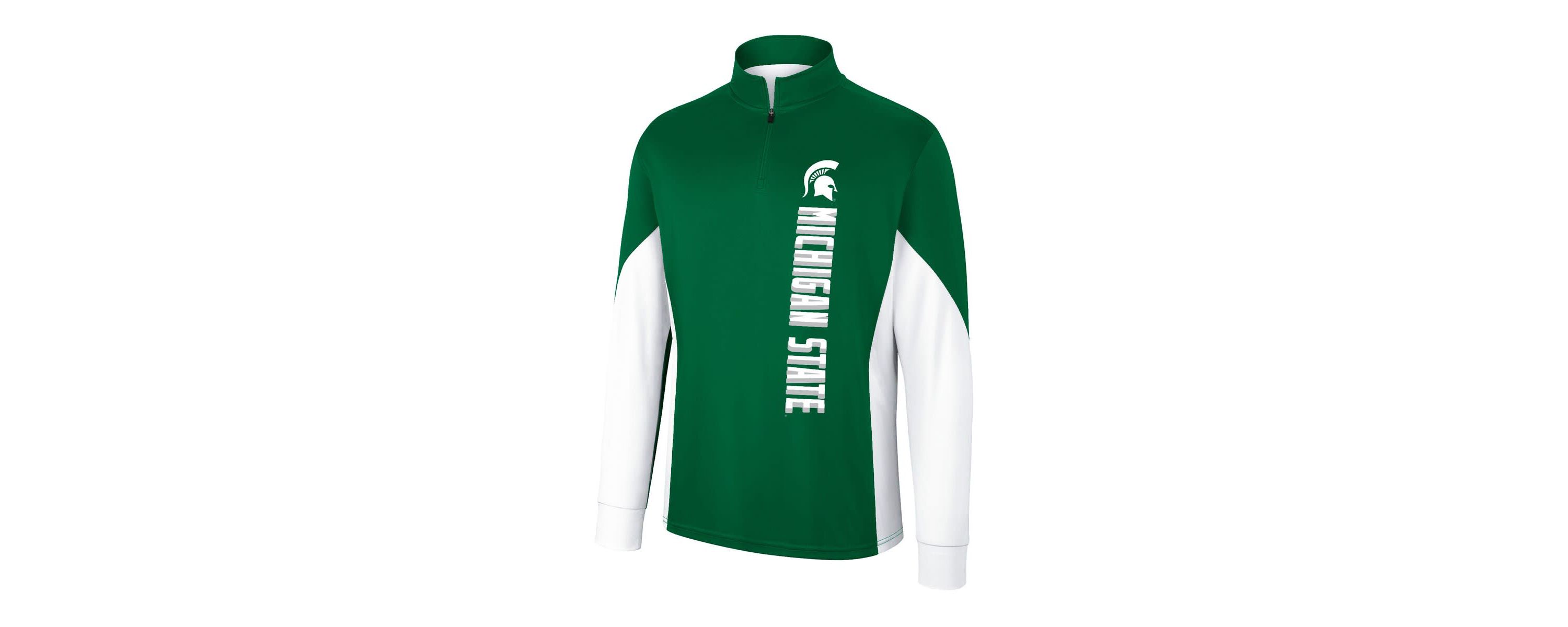 NCAA Michigan State Spartans Bart Quarter-Zip Windshirt