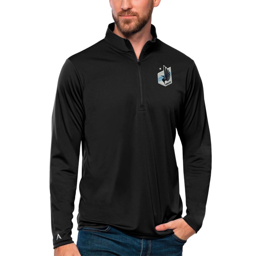 MLS Minnesota United FC Tribute Quarter-Zip Pullover Top