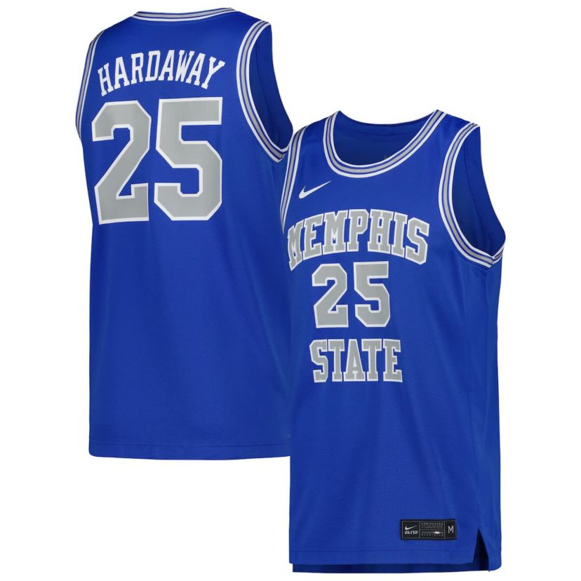 NCAA Nike Penny Hardaway Memphis Tigers Retro Performance Basketball Jersey