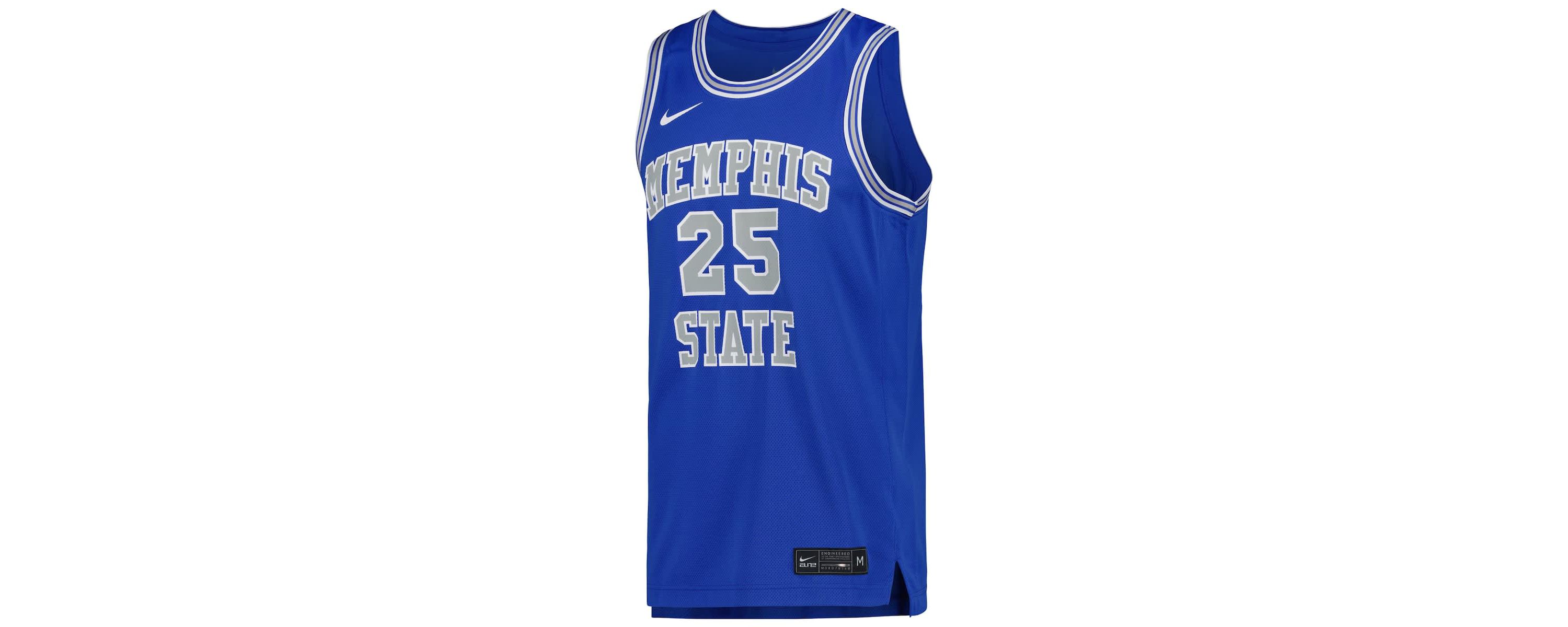 NCAA Nike Penny Hardaway Memphis Tigers Retro Performance Basketball Jersey