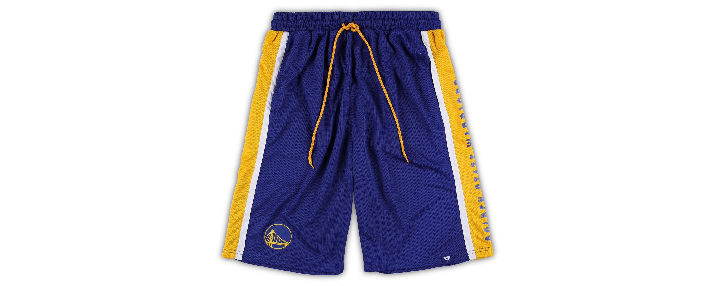 NBA Fanatics Golden State Warriors Big & Tall Referee Iconic Mesh Shorts