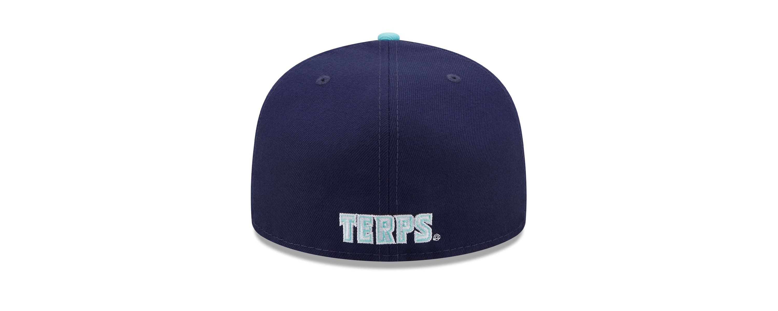 NCAA Navy/Light Maryland Terrapins 59FIFTY Fitted Hat
