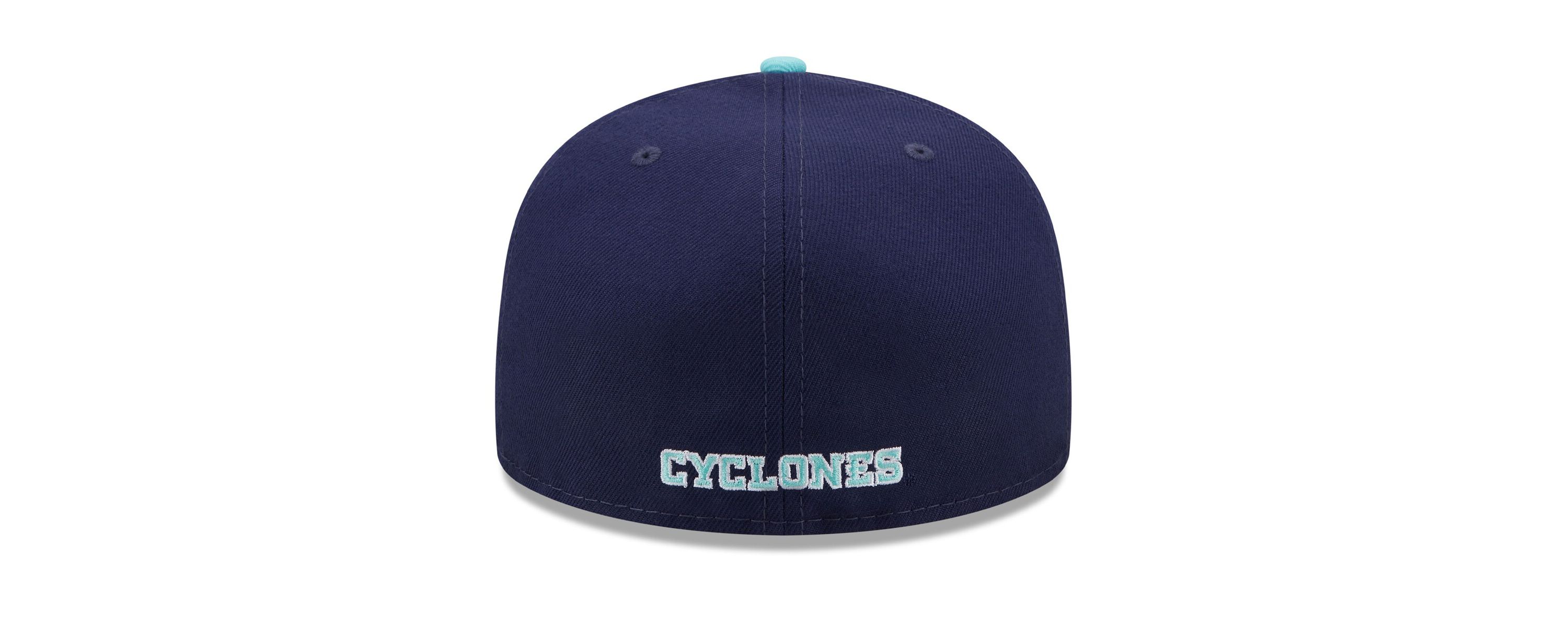 NCAA Navy/Light Iowa State Cyclones 59FIFTY Fitted Hat