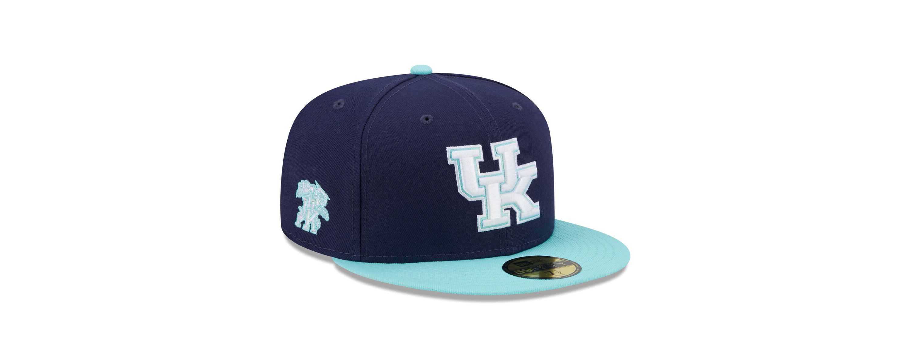 NCAA Navy/Light Kentucky Wildcats 59FIFTY Fitted Hat