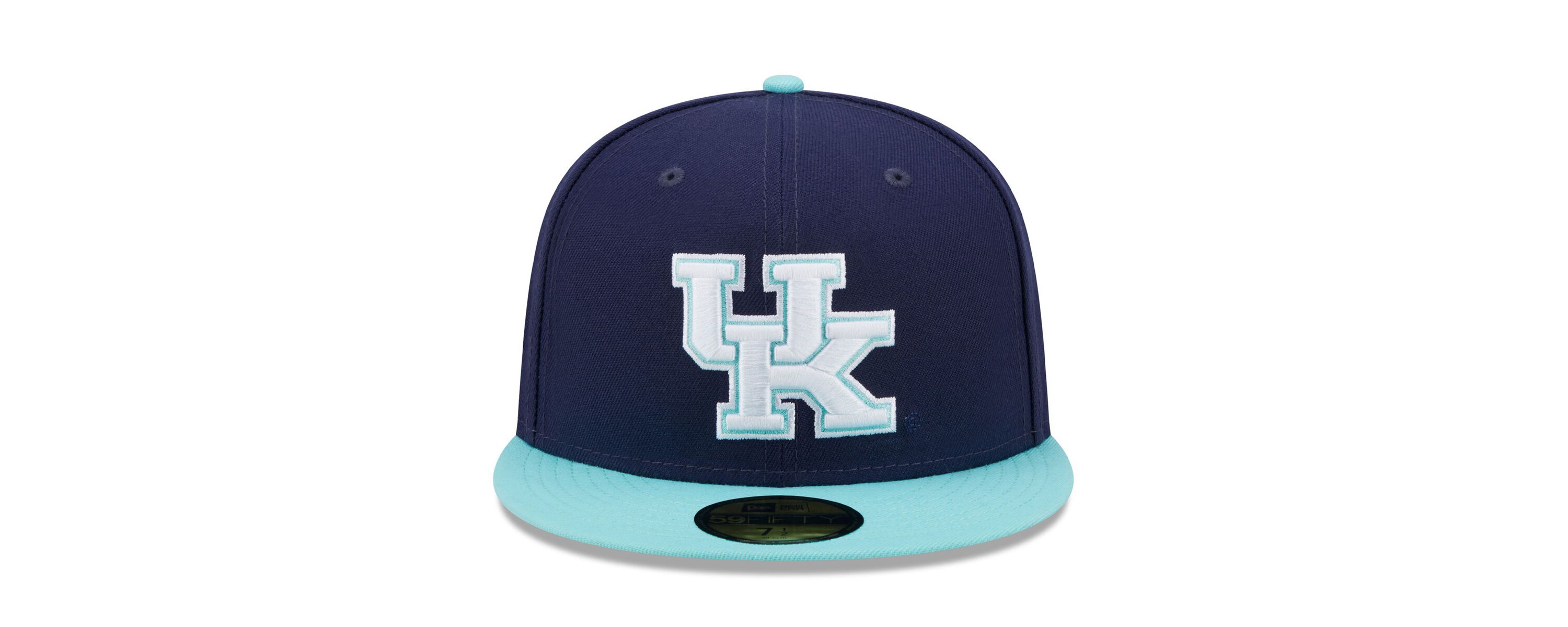 NCAA Navy/Light Kentucky Wildcats 59FIFTY Fitted Hat
