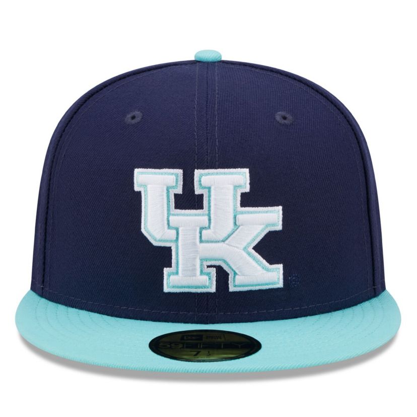 NCAA Navy/Light Kentucky Wildcats 59FIFTY Fitted Hat