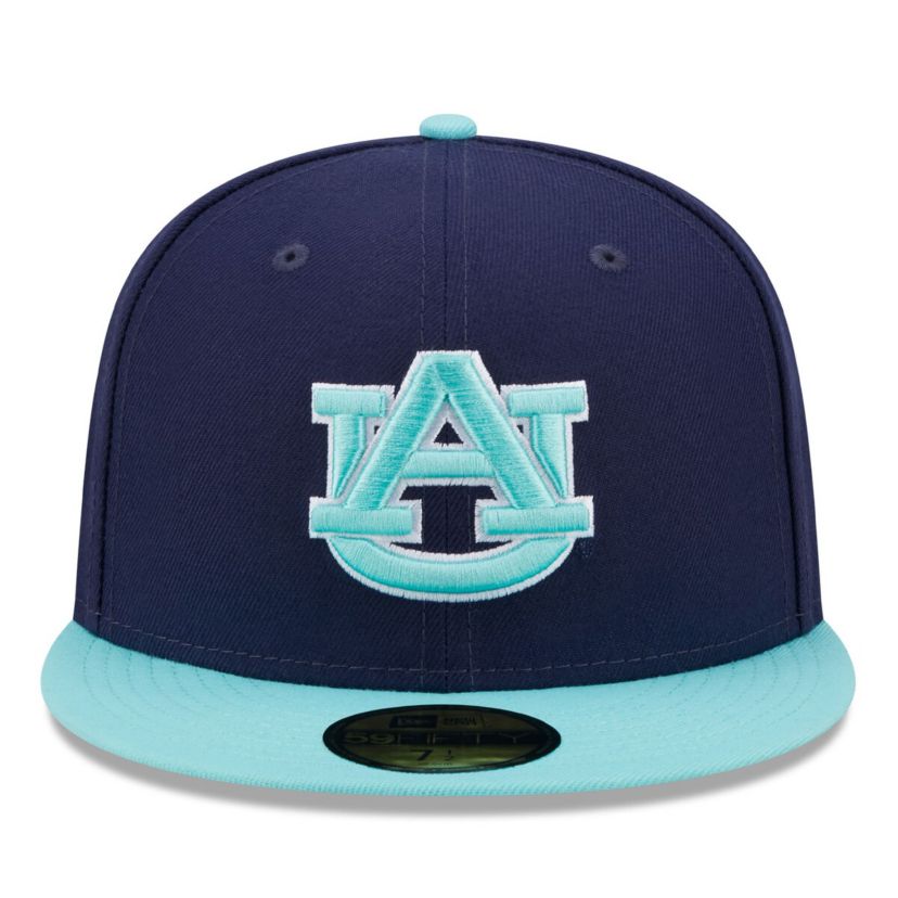 NCAA Navy/Light Auburn Tigers 59FIFTY Fitted Hat