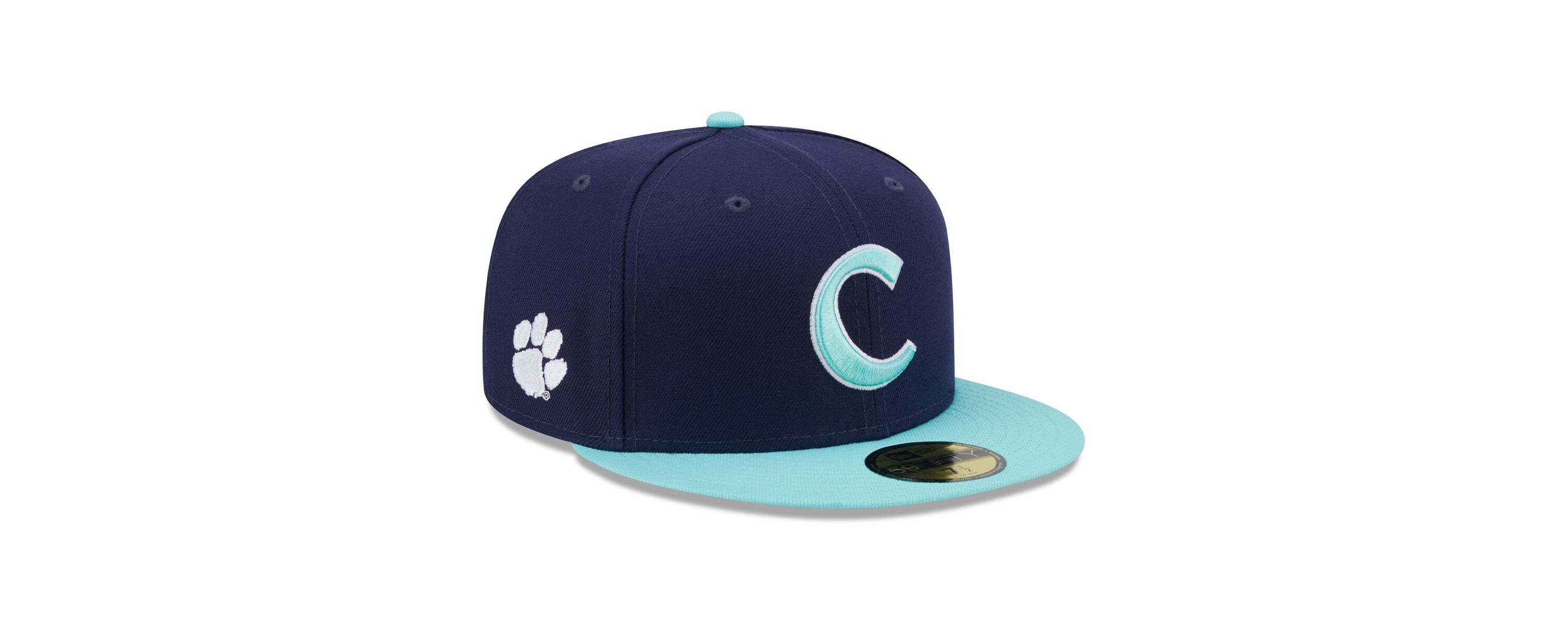 NCAA Navy/Light Clemson Tigers 59FIFTY Fitted Hat