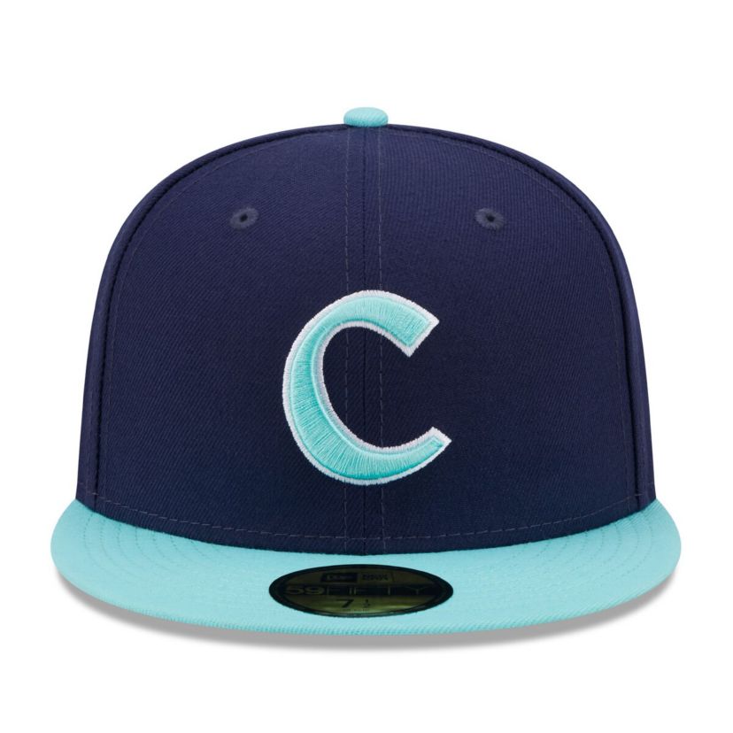 NCAA Navy/Light Clemson Tigers 59FIFTY Fitted Hat